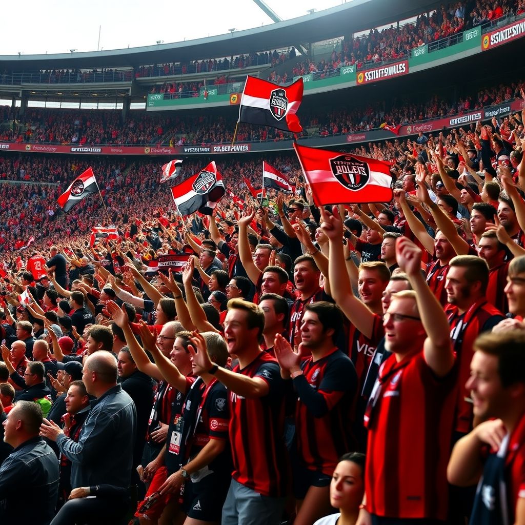 爱游戏中国官网-西悉尼流浪者球迷现场助威，球队斗志昂扬